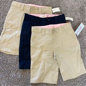 Cat & Jack Khaki and Navy Blue Shorts